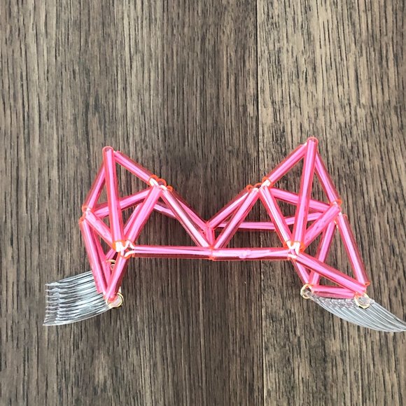 WXYZ Jewelry Neon Pink Kitty Cat Ears main image 5